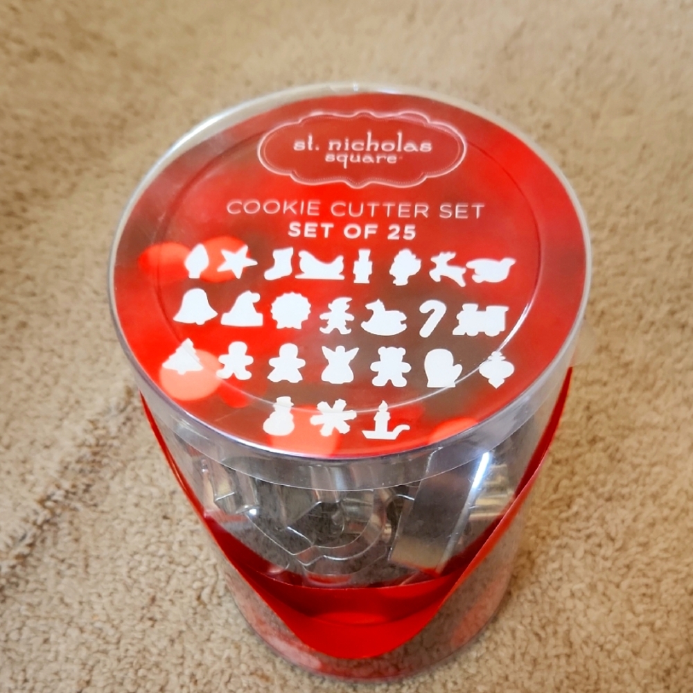 St. Nicholas Square Cookie Cutter Set Of 25
